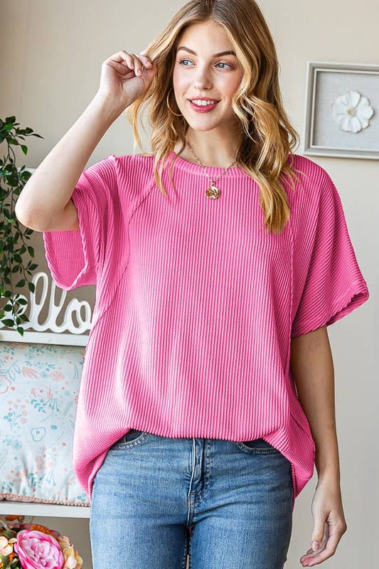 Sage Ribbed Top