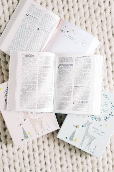 Kept in My Heart KJV Bible - Coral Woodland