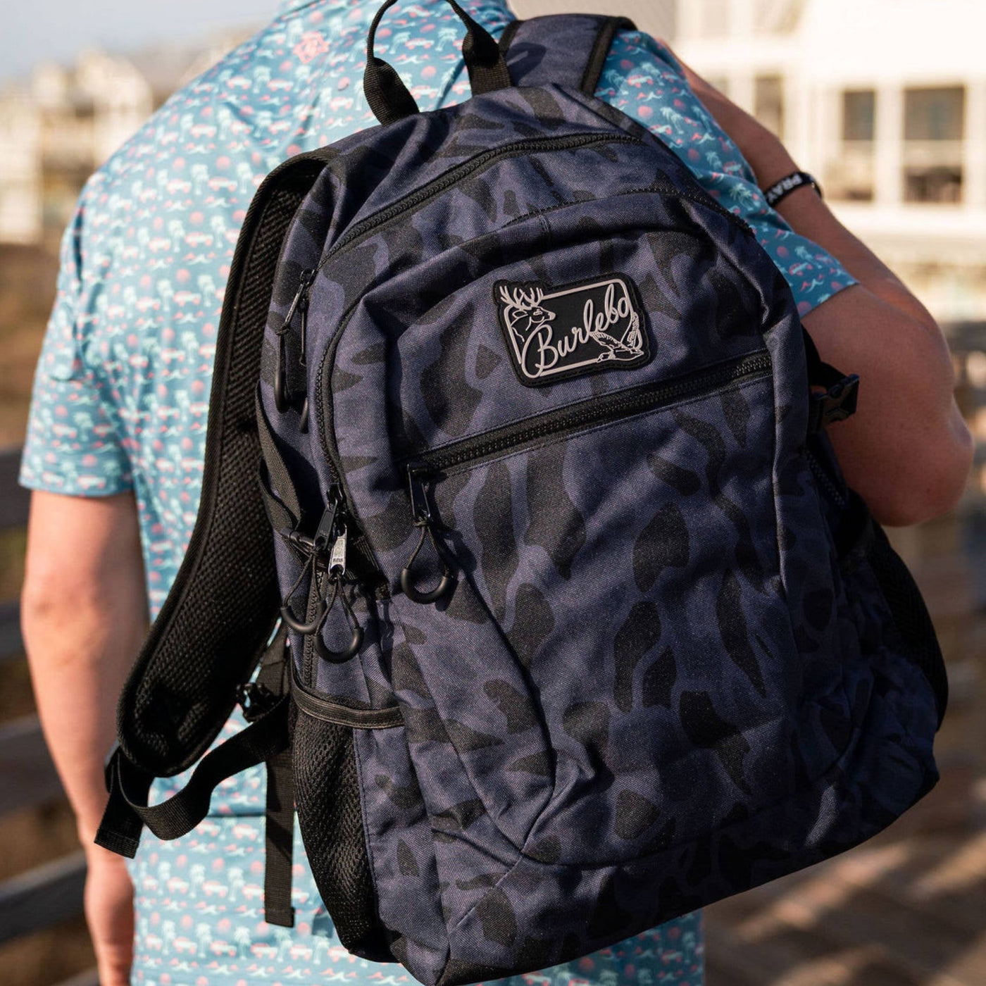 Burlebo Backpack - Black Camo