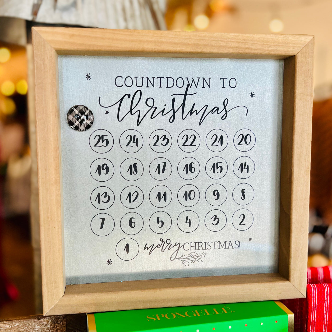 Countdown to Christmas Board