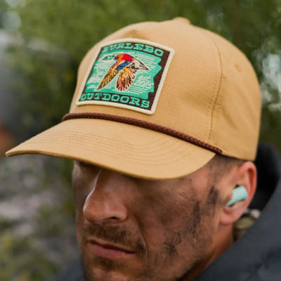 Burlebo Cap - Green Head Patch - Coyote Tan