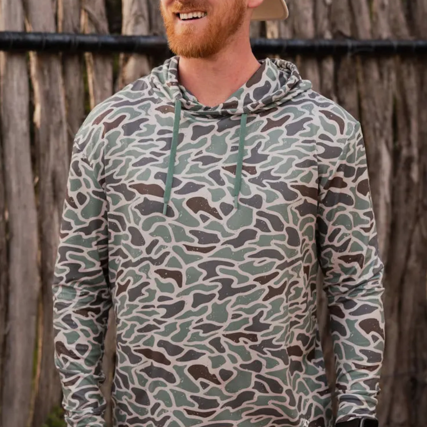 Burlebo Performance Hoodie - Retro Duck Camo