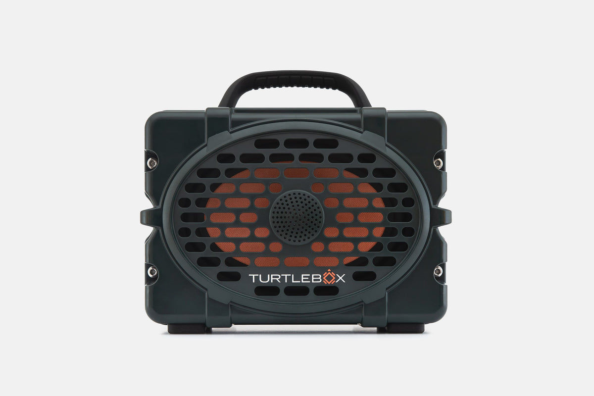 Turtlebox Gen2 Bluetooth Waterproof Speaker - Original Green/Black