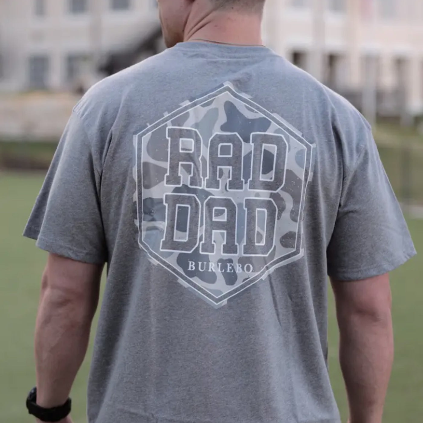 Burlebo Deer Camo Rad Dad Tee