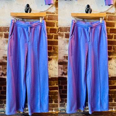 Wide Leg Drawstring Sweatpants