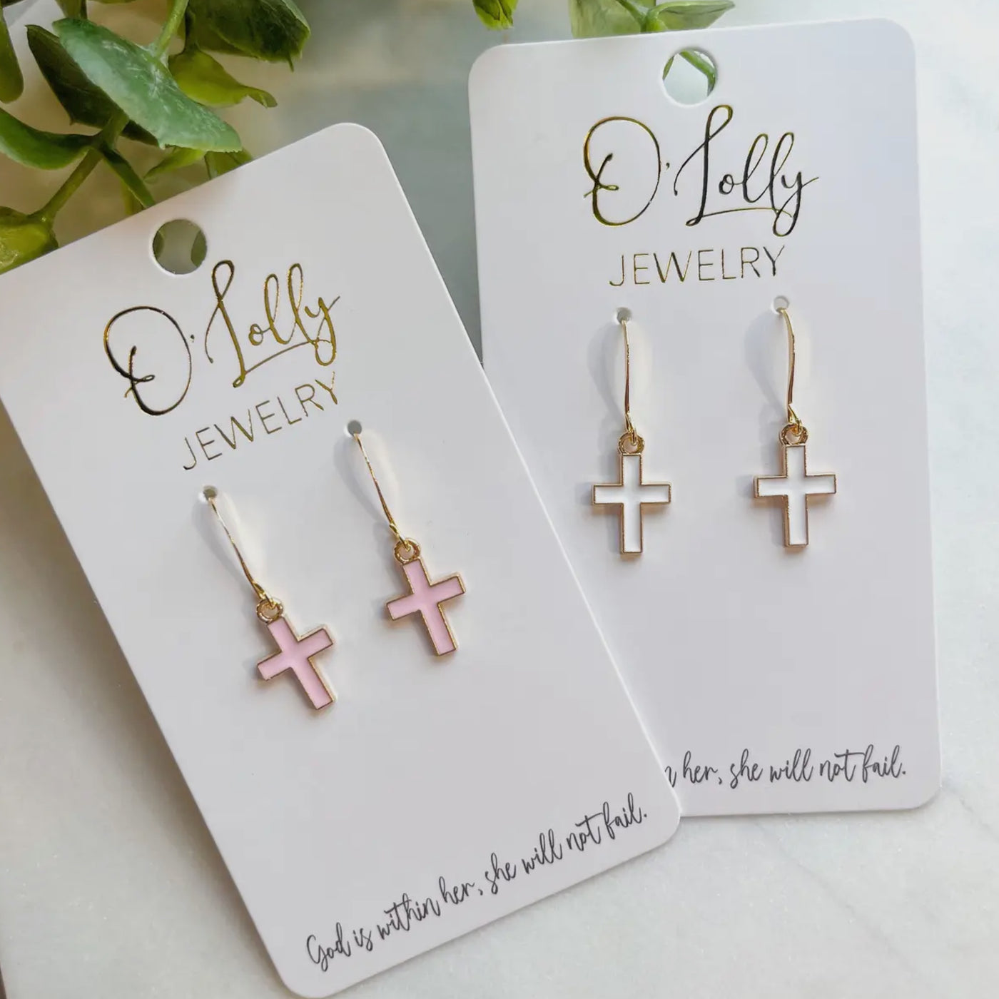 O'Lolly "Cross" Earrings