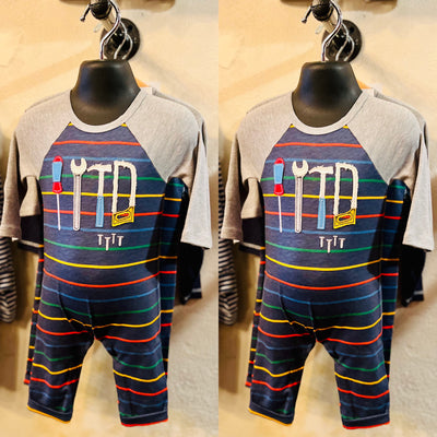 Mud Pie Tools Romper