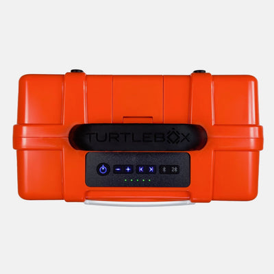 Turtlebox Gen2 Bluetooth Waterproof Speaker - Original Orange/Black