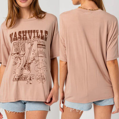 Nashville Music City Tee