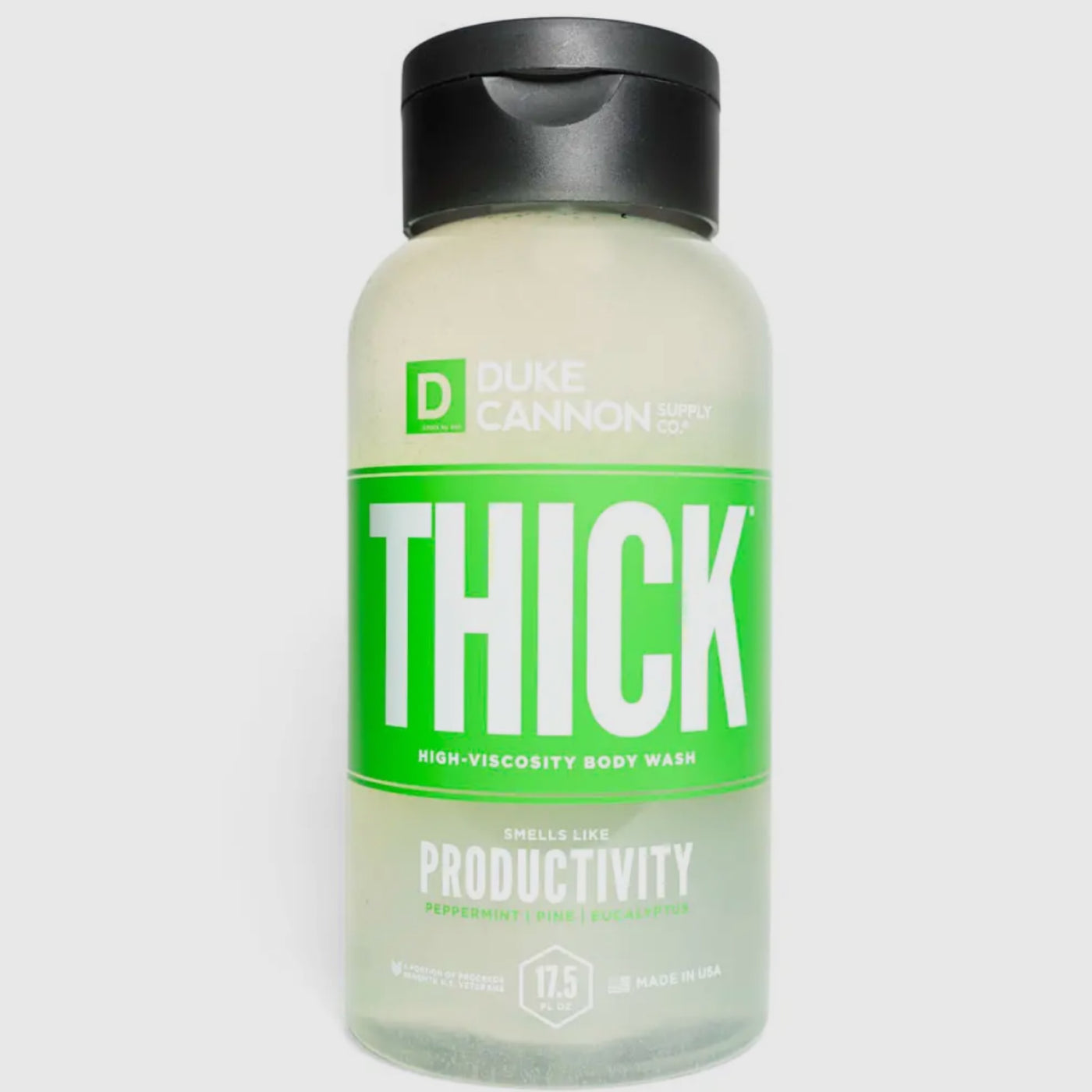 Duke Cannon THICK High-Viscosity Body Wash - Productivity