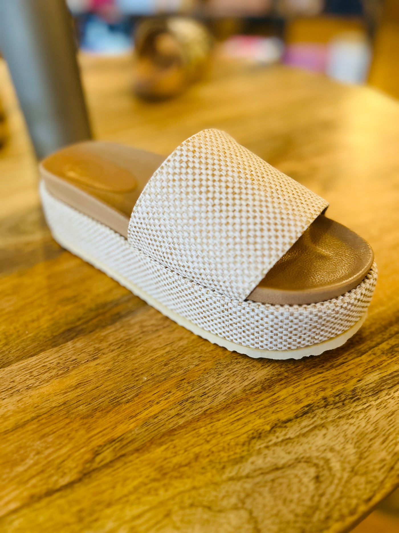 Tina Natural Sandal