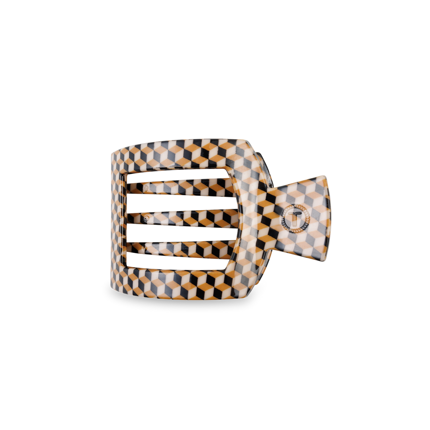 TELETIES Square Flat Hair Clip | Small | Gone Glamping