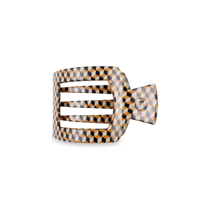 TELETIES Square Flat Hair Clip | Small | Gone Glamping
