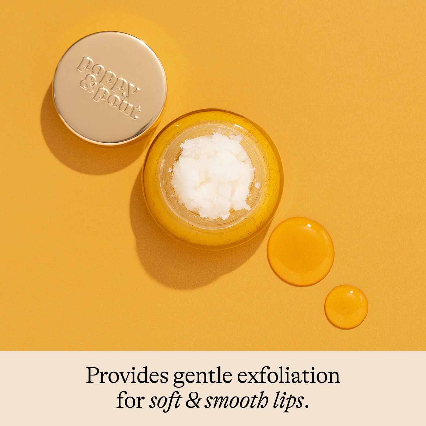 Poppy & Pout Lip Scrub: Wild Honey