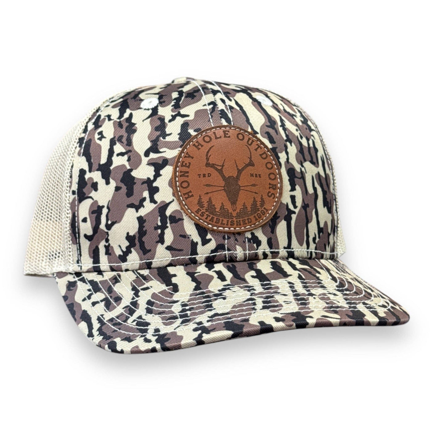 Honey Hole Snapback - Leather Dead Shot