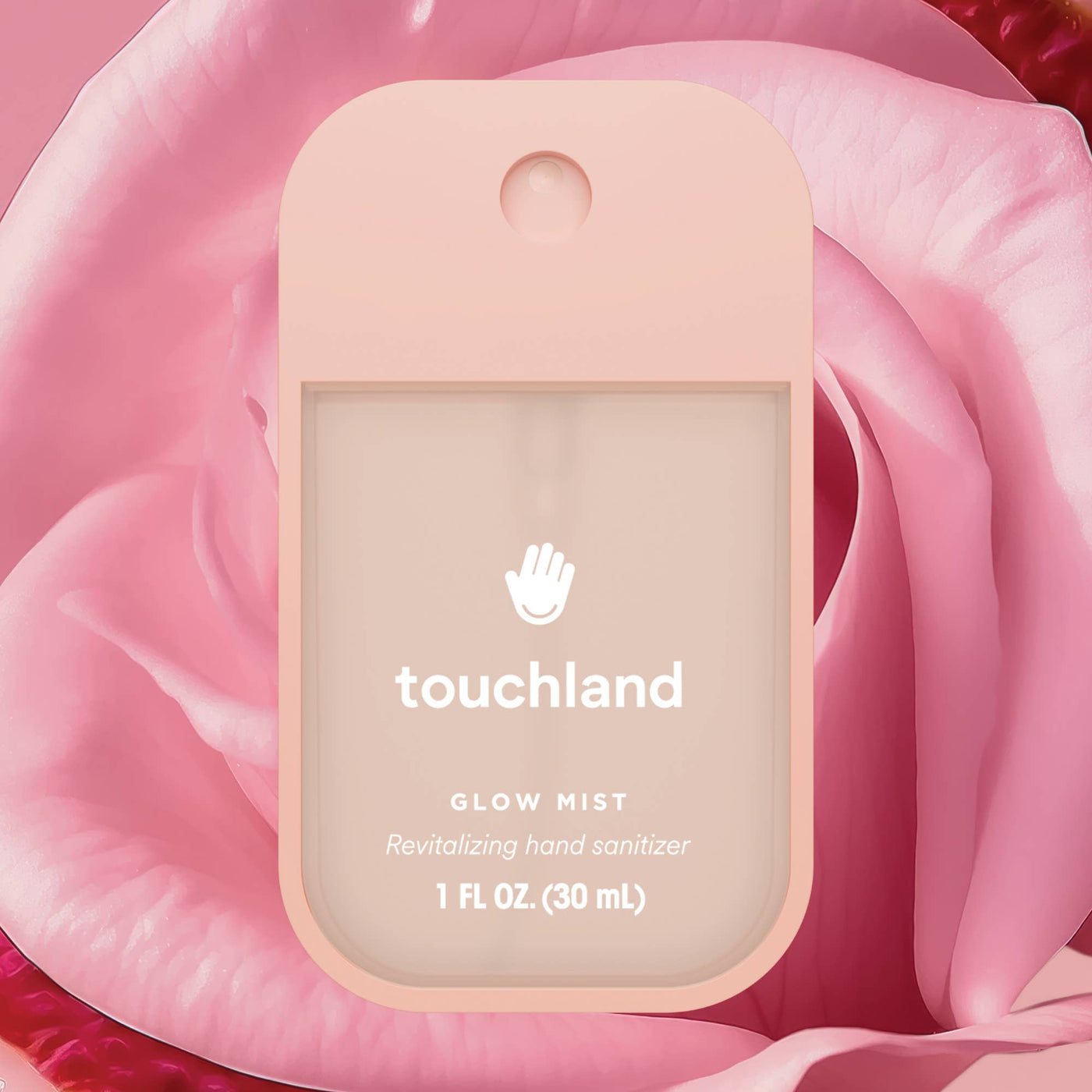 Touchland Rosewater Glow Mist Revitalizing Hand Sanitizer
