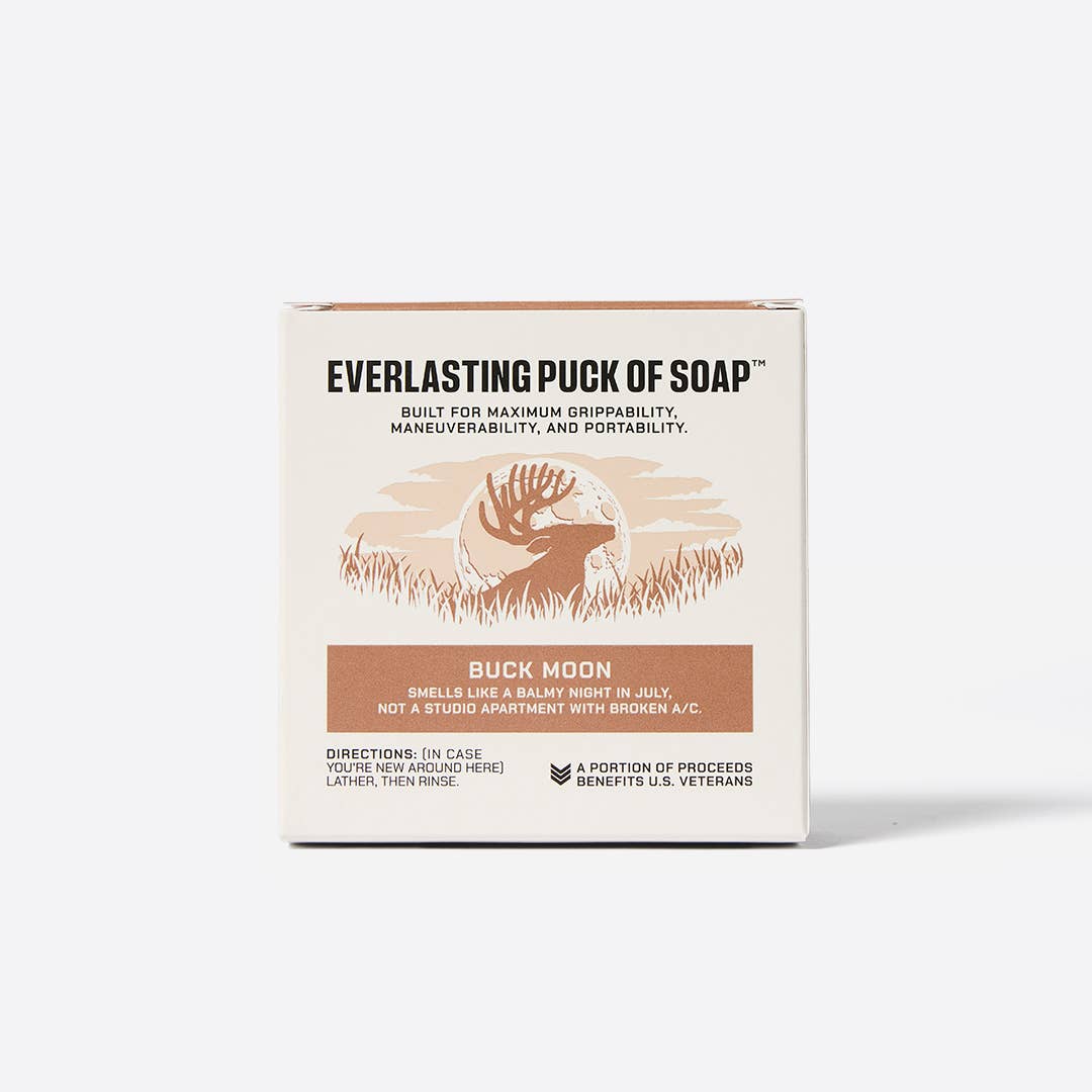 Duke Cannon Everlasting Puck of Soap - Buck Moon 5oz