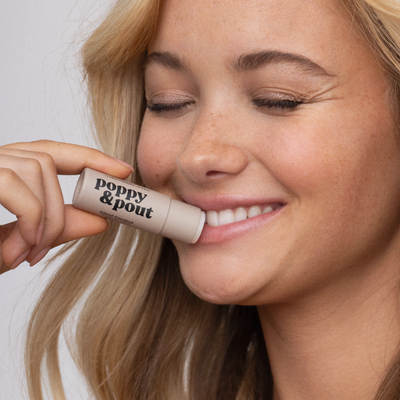 Poppy & Pout Lip Balm: Island Coconut