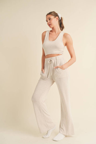 Soft Brushed Hacci Lounge Set