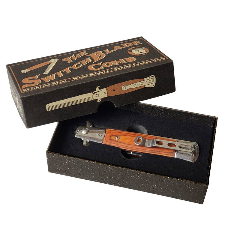 Genuine Switchblade Comb