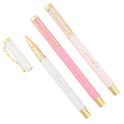 Boss Lady Metal Pen Set