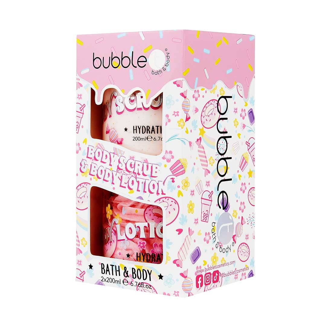 Sweetea Body Scrub & Body Lotion Gift Set (2 x200ml)