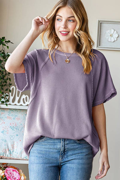Sage Ribbed Top