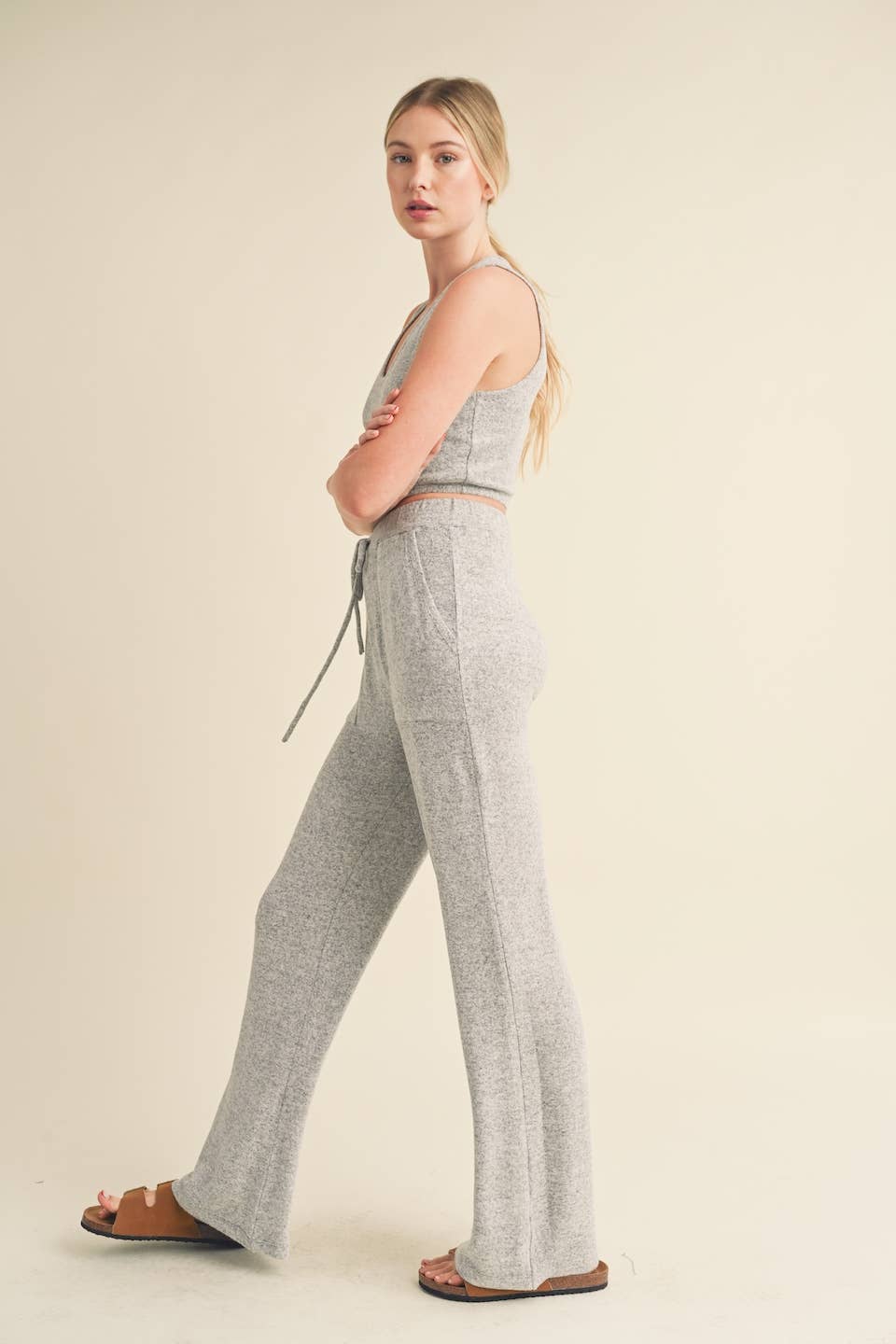 Soft Brushed Hacci Lounge Set