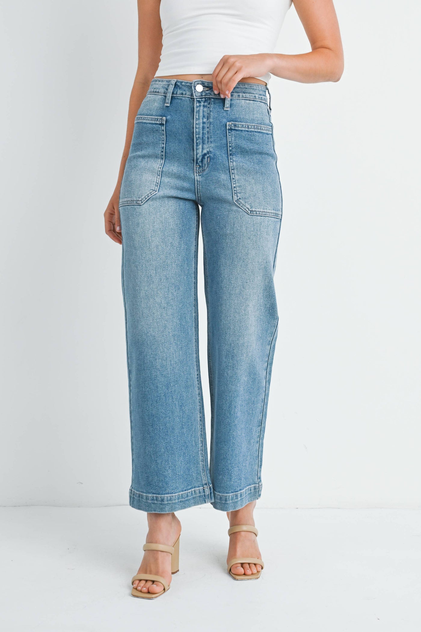 JBD Medium Wash Utility Pant