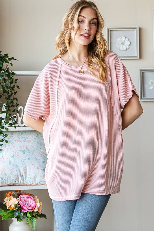 Sage Ribbed Top