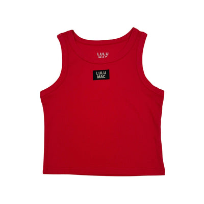 LULU MAC Red Tank Top