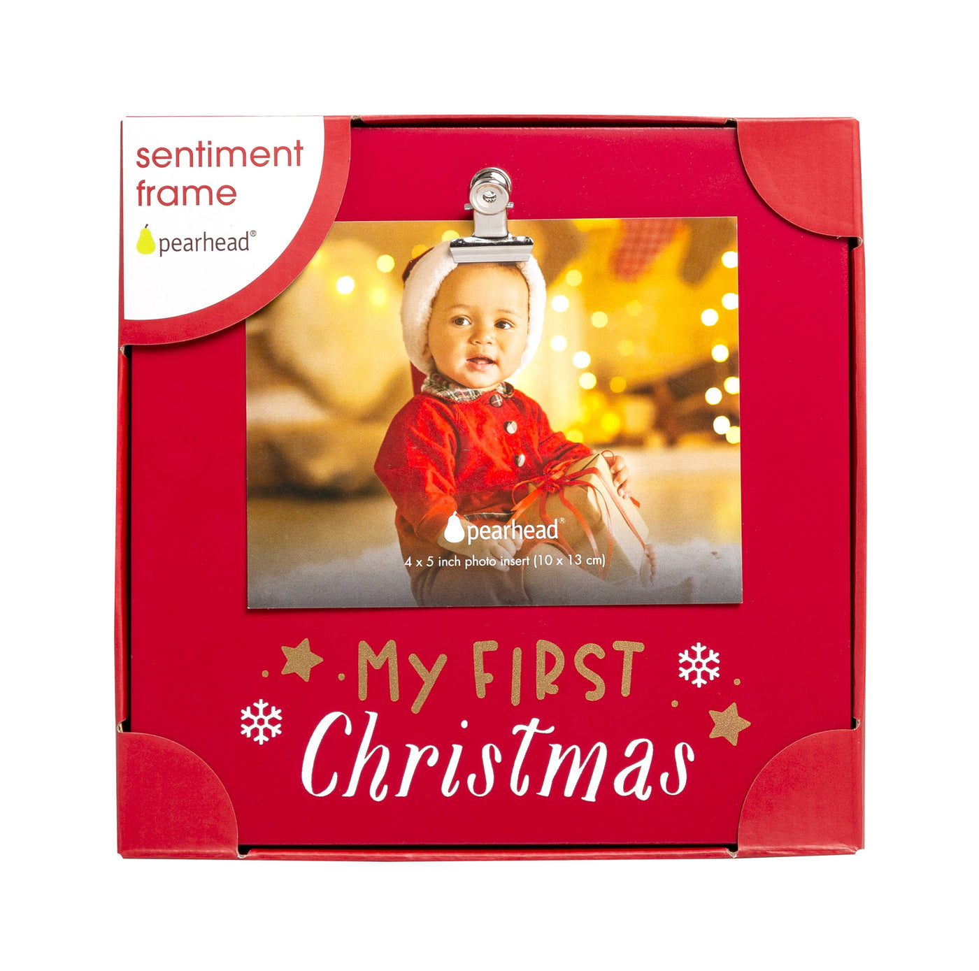 My First Christmas Sentiment Holiday Frame