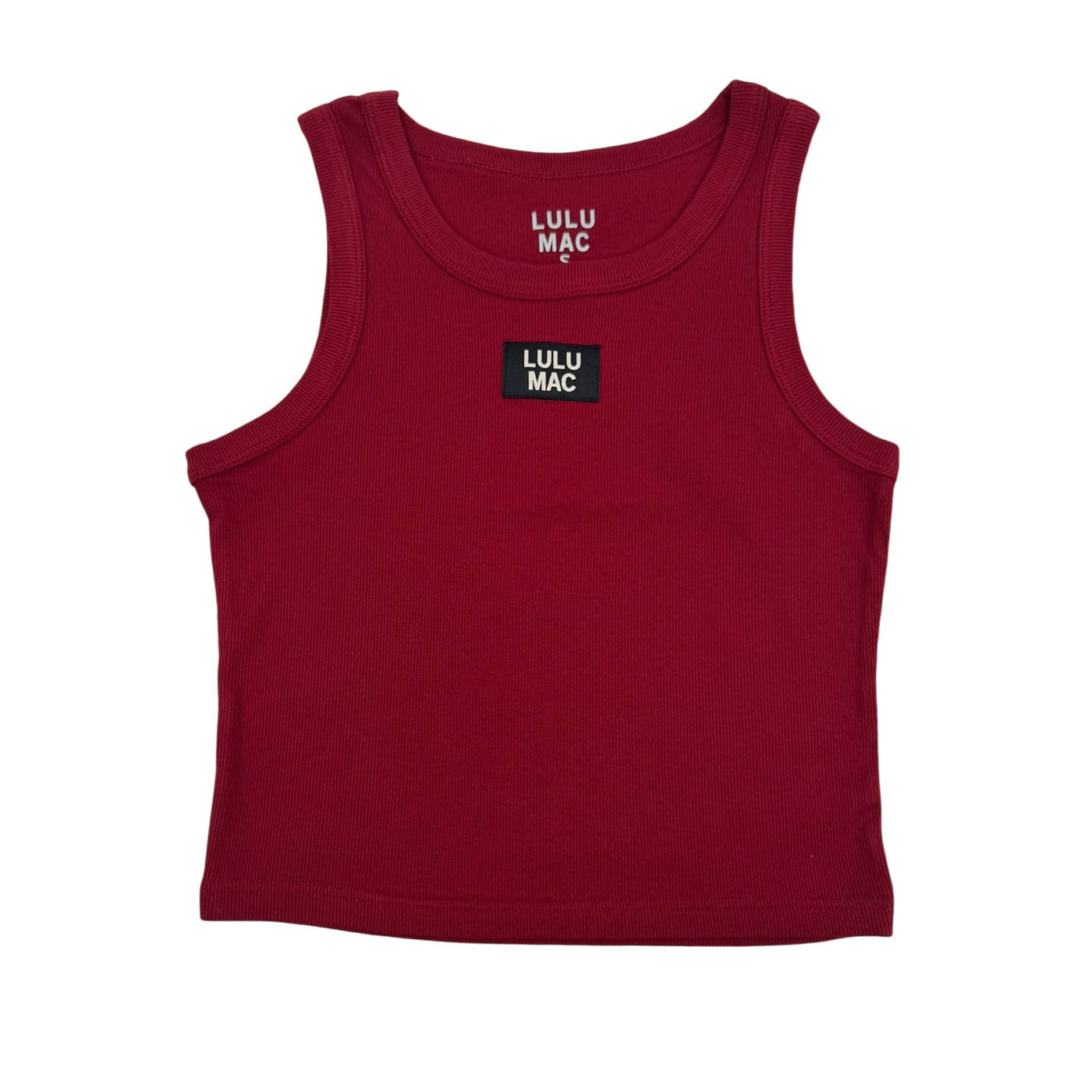 LULU MAC Maroon Tank Top