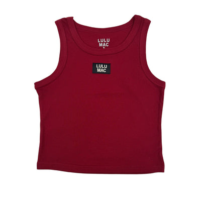 LULU MAC Maroon Tank Top
