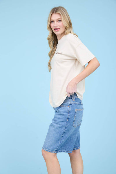 Good Vibes Washed Top