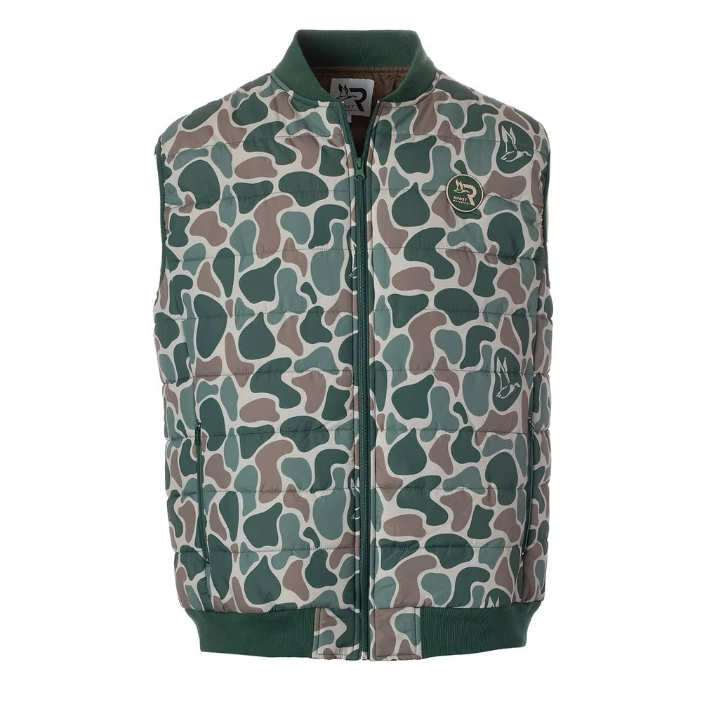Roost Camo Puffer Vest (RW-171)