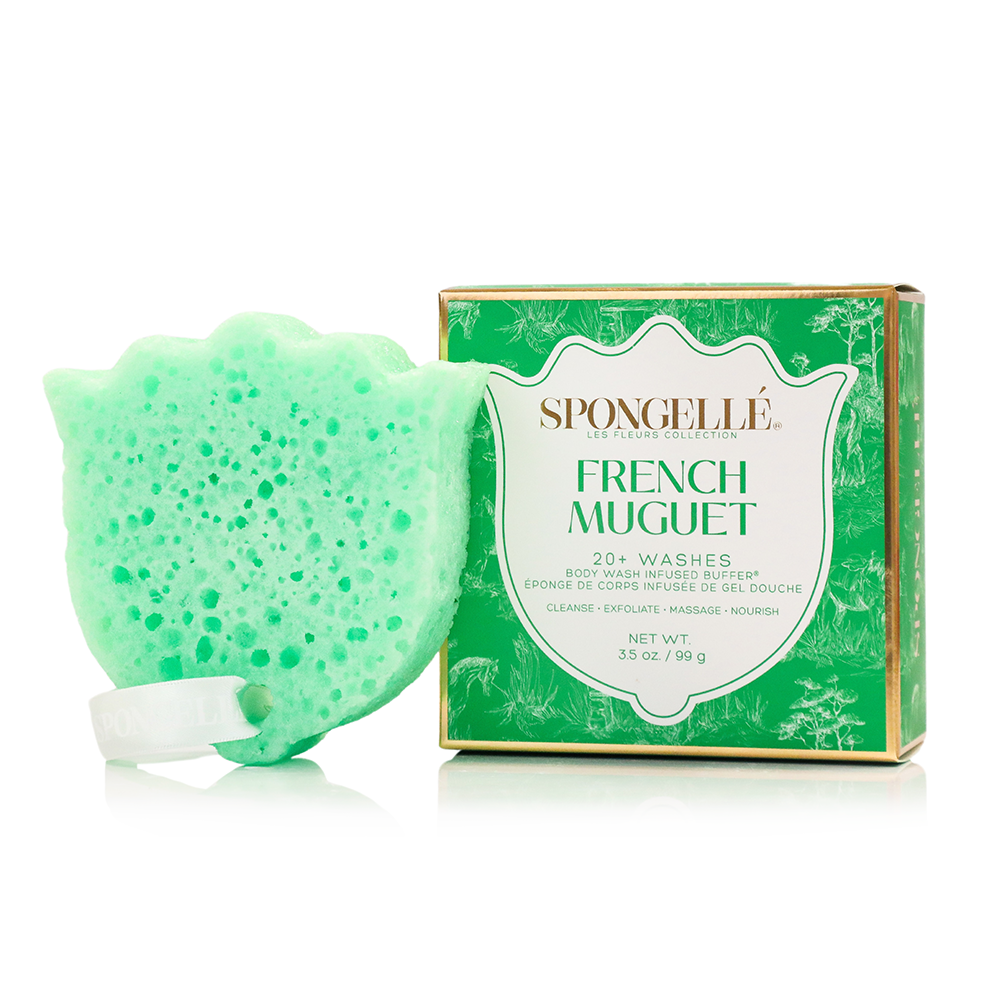 Spongellé Les Fleurs Body Buffer