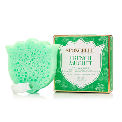 Spongellé Les Fleurs Body Buffer