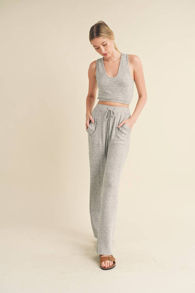 Soft Brushed Hacci Lounge Set