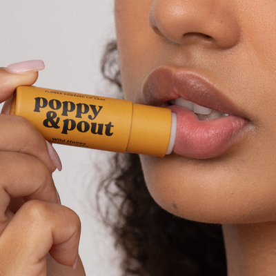 Poppy & Pout Lip Balm: Wild Honey