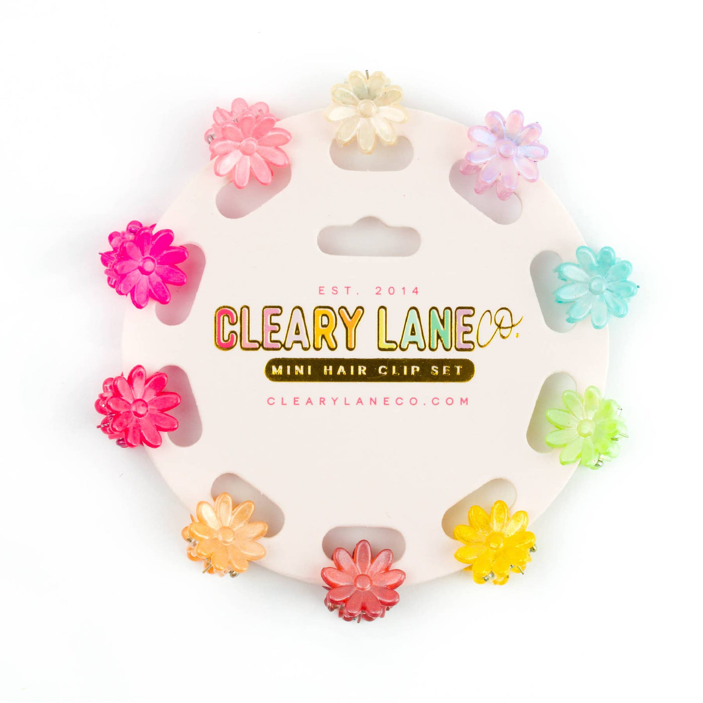Cleary Lane  Flowers Mini Hair Clip Set