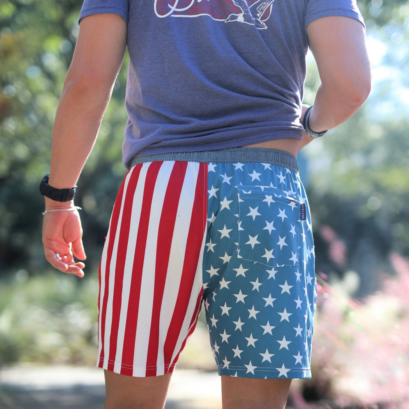 Burlebo Athletic Shorts - Throwback USA