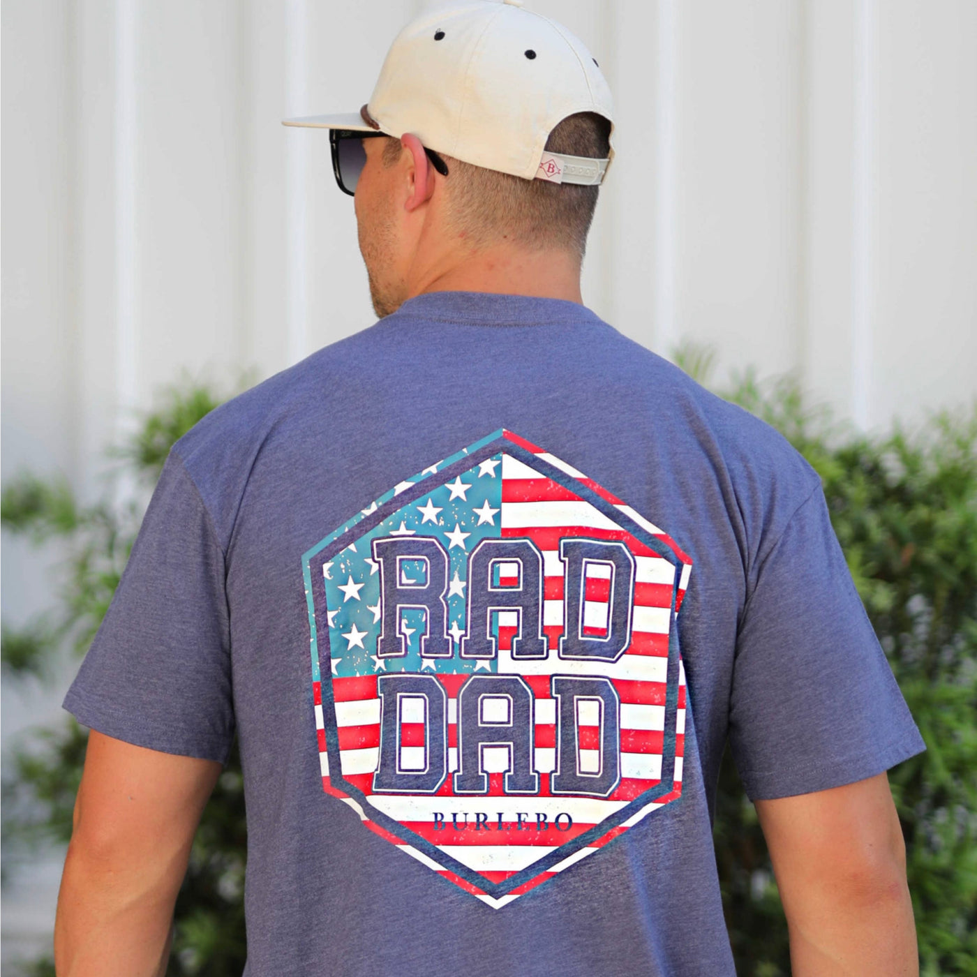 Burlebo Patriotic RAD DAD Tee