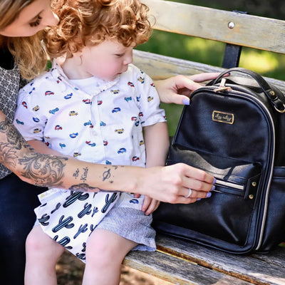 Black Itzy Mini™ Diaper Bag Backpack