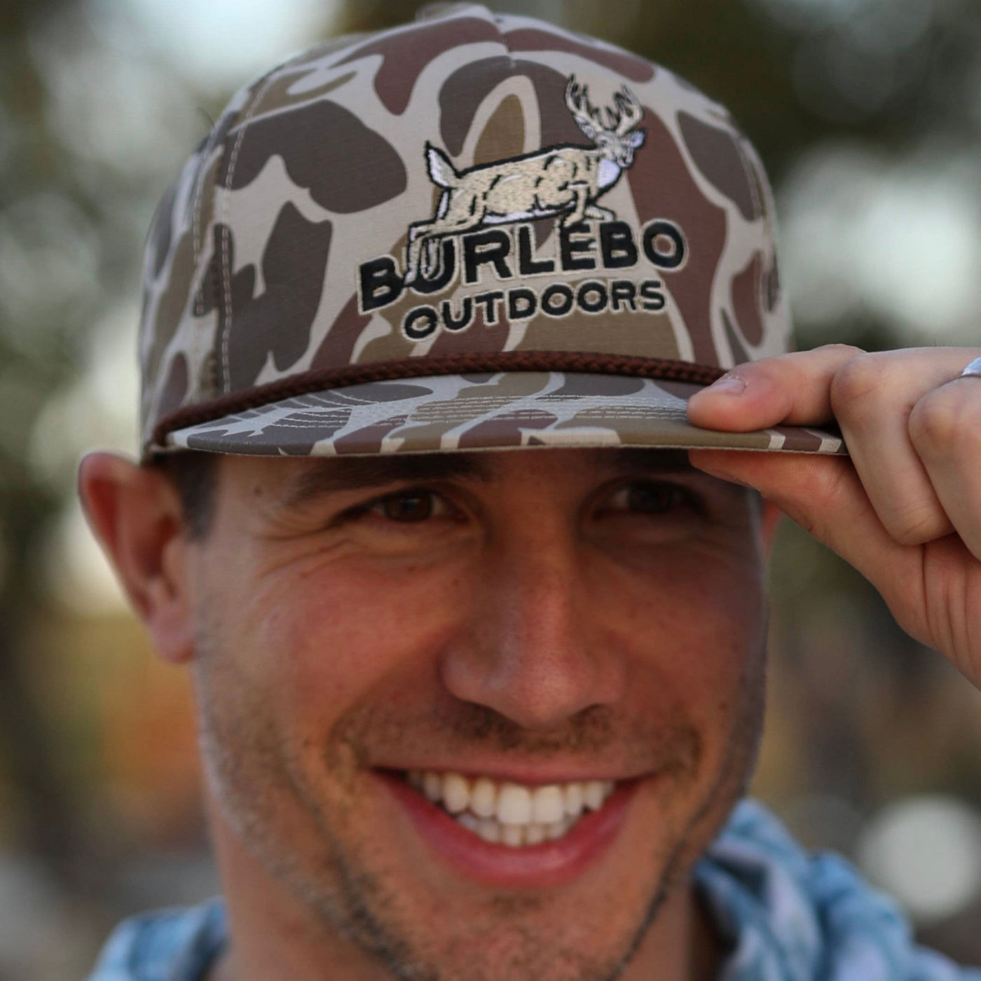 Burlebo Cap - Camo Jumping Deer