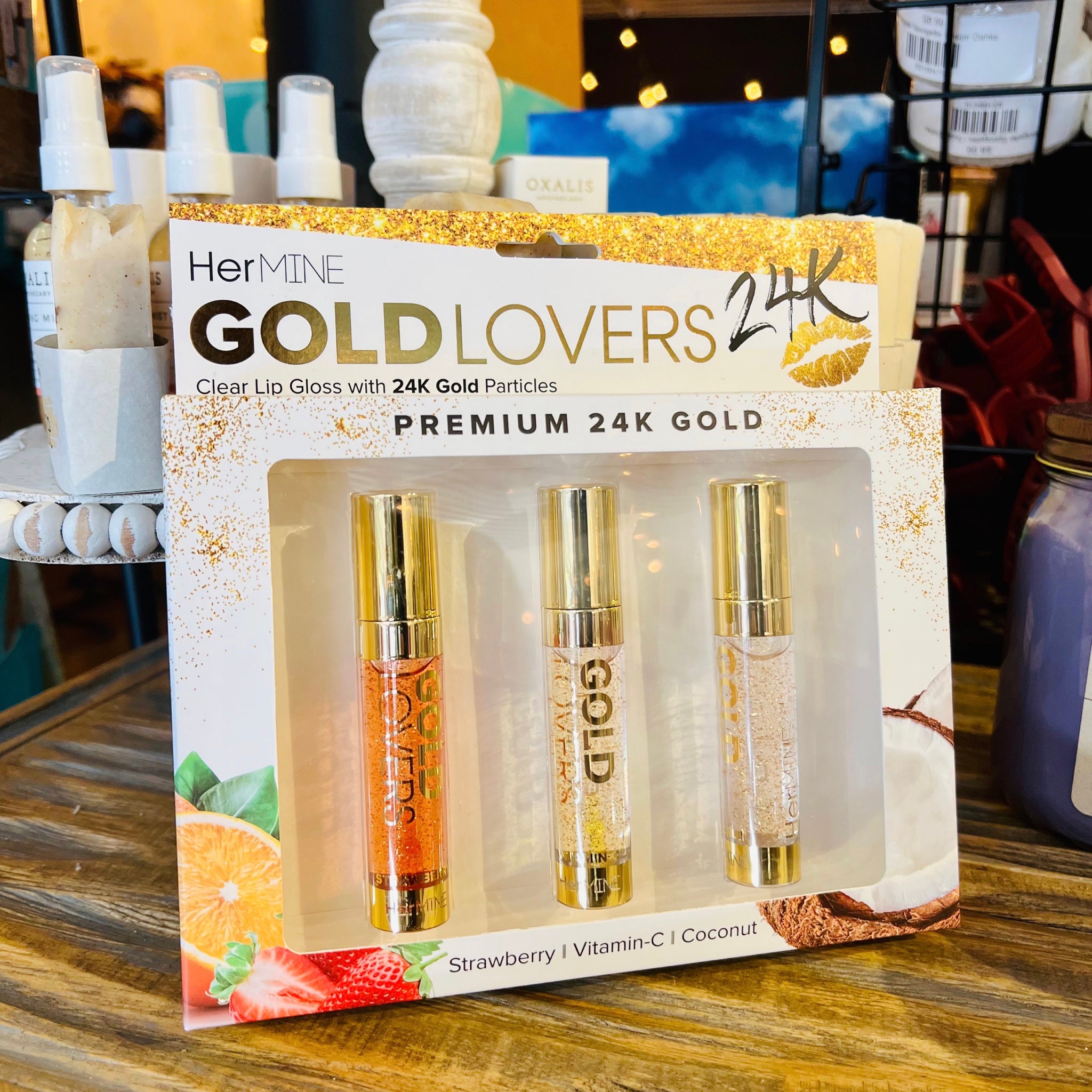 Hermine Gold Lovers 3 Pack – Delta Dawn Gifts