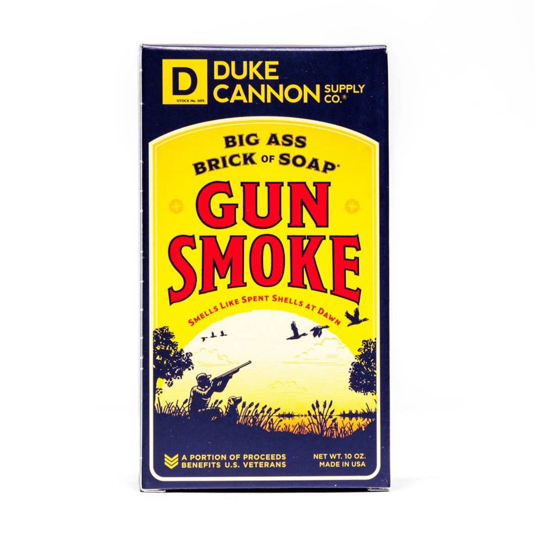 Duke Cannon Big Ass Brick of Soap - Gun Smoke