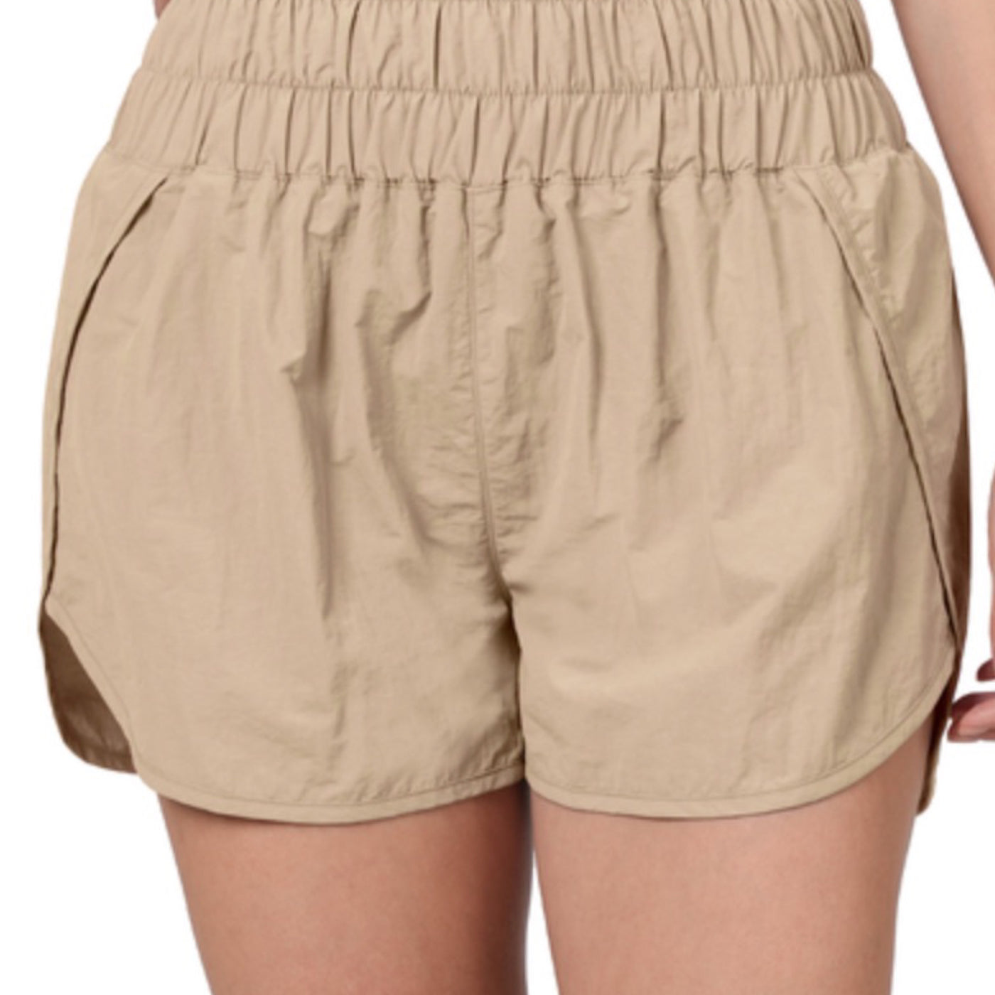 Smocked Waistband Shorts