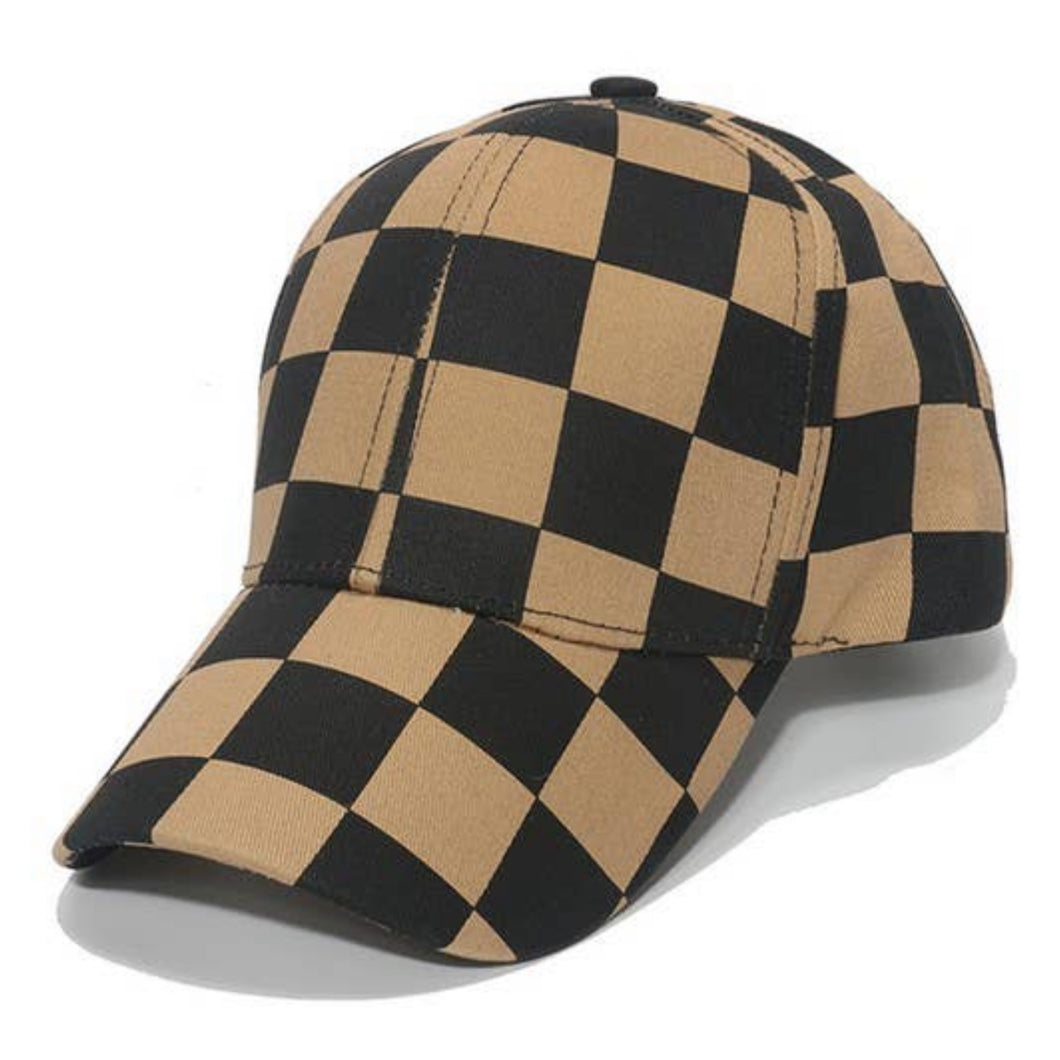 Checkered Ball Cap