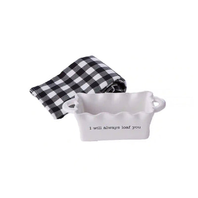 Take a Loaf Off - Mini Loaf Pan & Towel Set